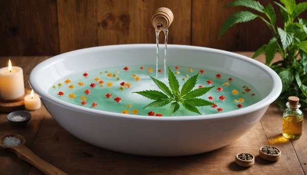 Bain aromatique au cbd : un sérum de détente naturel